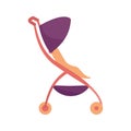 Violet baby stroller