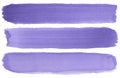 Violet Blue striped abstract background, watercolor line on the white texture paper background, background or template for text w