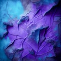 Violet and blue venetian plaster decoration surface abstract background. Royalty Free Stock Photo
