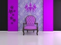 Violet chair