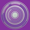 Violet CIRCLES of future, OVER violet background Royalty Free Stock Photo