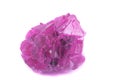 Violet crystal Royalty Free Stock Photo