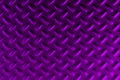 Violet dirty checkered steel plate