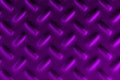 Violet dirty checkered steel plate