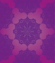 Violet fantasy seamless pattern