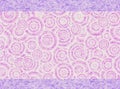 Violet flower grunge art  abstract banner  background Royalty Free Stock Photo