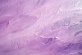 Violet foil texture with metallic luster, crumpled texture polished glossy abstract background with copy space Royalty Free Stock Photo