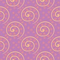 Violet fuchsia geometric seamless pattern. Bright colored background