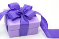 Violet gift box