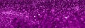 Violet glitter background banner Royalty Free Stock Photo