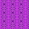 Violet grass blades symmetrical pattern Royalty Free Stock Photo