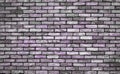 Violet and gray grunge Brick wall texture close up Royalty Free Stock Photo