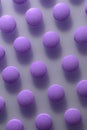 Violet Isolated Pills Texture Royalty Free Stock Photo