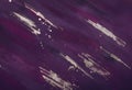 Violet marble background with random gold brushstrokes