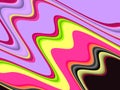 Violet pink blue black vivid fluid shapes, geometries background on black background