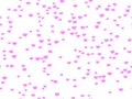 Violet pink bubbles, sparkling diamond fractal abstract geometries, background Royalty Free Stock Photo