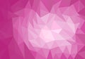 Violet fuchsia polygonal background