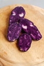 Violet potatoes