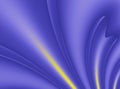 Violet or purple modern abstract fractal art. Soft elegant background illustration with stylized iris flower petals. Creative temp