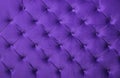 Violet capitone tufted fabric upholstery texture