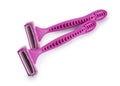 violet razor women isolation on a white background Royalty Free Stock Photo