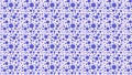 Violet Seamless Scattered Dots Pattern