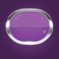Violet shiny button