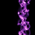 Violet smoke Royalty Free Stock Photo