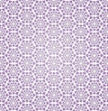 Violet star mosaic textile pattern