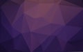 Violet triangle polygonal geometric background