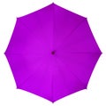 Violet umbrella isolated