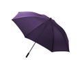 Violet umbrella isolated