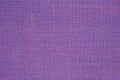 Violet Vintage Tweed Wool Fabric Background Texture Pattern, Large Detailed Horizontal Textured Macro Closeup, Purple, Yellow Royalty Free Stock Photo