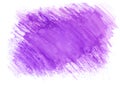 Violet watercolor dry brush strokes. Beautiful abstract background for designers, mock-ups, invitations, postcards, web