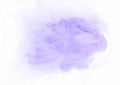 Violet watercolor gradient running stain. It`s a good background for valentines, love letters, romantic messages, birthday congra Royalty Free Stock Photo