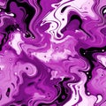 Slimy Marble Purple Stone With Wavy Swirled Surfaces Royalty Free Stock Photo