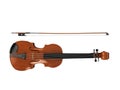 Violin from above