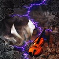 Violin Abstract