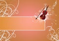 Violin backgrund