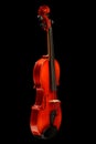 Violin on black Royalty Free Stock Photo