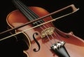 Violin with bow