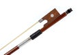 Violin bow isolated on white Royalty Free Stock Photo
