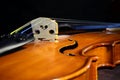 Violin bridge-angle