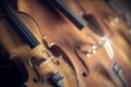 Violin and cello classical music background Royalty Free Stock Photo