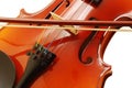 Violin detail Royalty Free Stock Photo