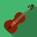 Violin flat icon