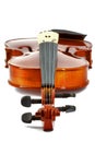 Violin horizontal Royalty Free Stock Photo