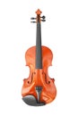 violin music instrument  on white Royalty Free Stock Photo