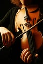 Violin musical instruments violinist hands