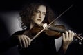 Violin player classical music Royalty Free Stock Photo